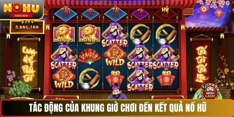 Việc chọn khung giờ quay hũ ảnh hưởng trực tiếp đến kết quả thắng thua Việc chọn khung giờ quay hũ ảnh hưởng trực tiếp đến kết quả thắng thua